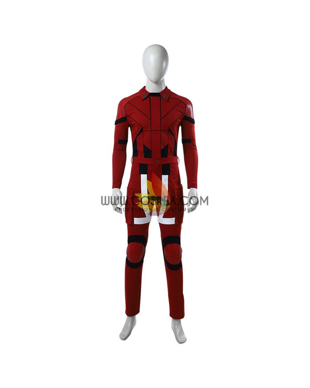 Cosrea Marvel Universe Red Guardian Black Widow Movie Version Cosplay Costume