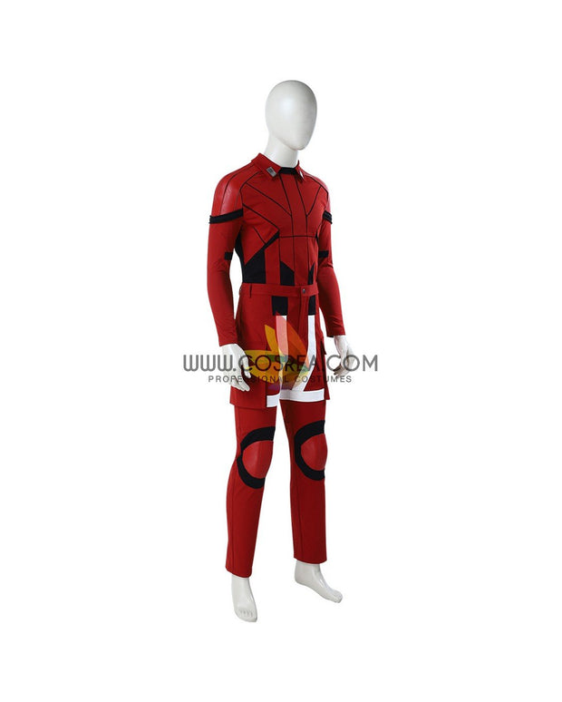 Cosrea Marvel Universe Red Guardian Black Widow Movie Version Cosplay Costume