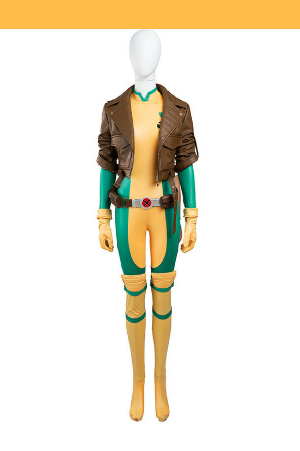 Cosrea Marvel Universe Rogue Comic Version Cosplay Costume