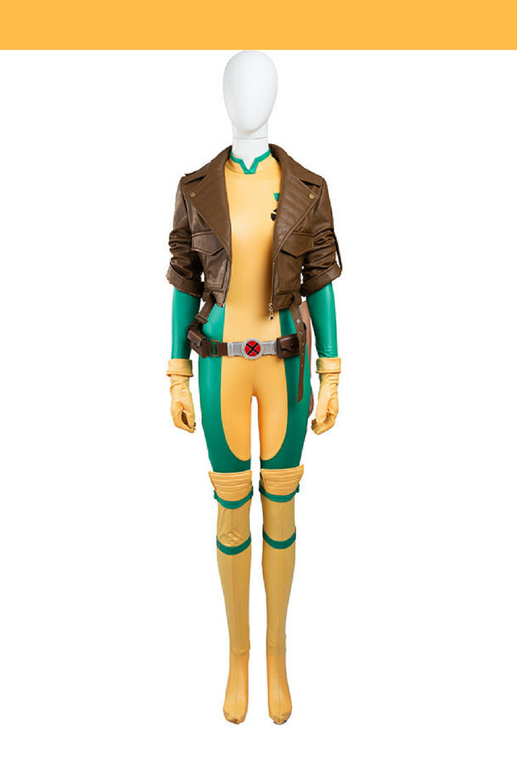 Cosrea Marvel Universe Rogue Comic Version Cosplay Costume