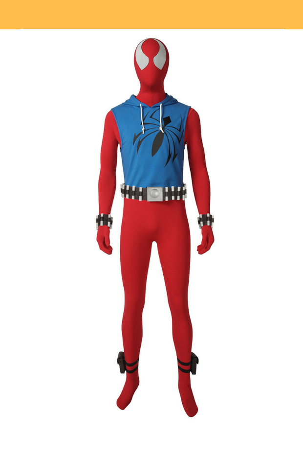 Cosrea Marvel Universe Scarlet Spider Ben Reilly Cosplay Costume