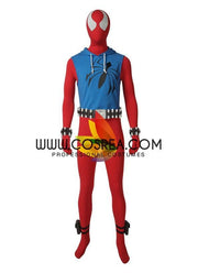 Cosrea Marvel Universe Scarlet Spider Ben Reilly Cosplay Costume