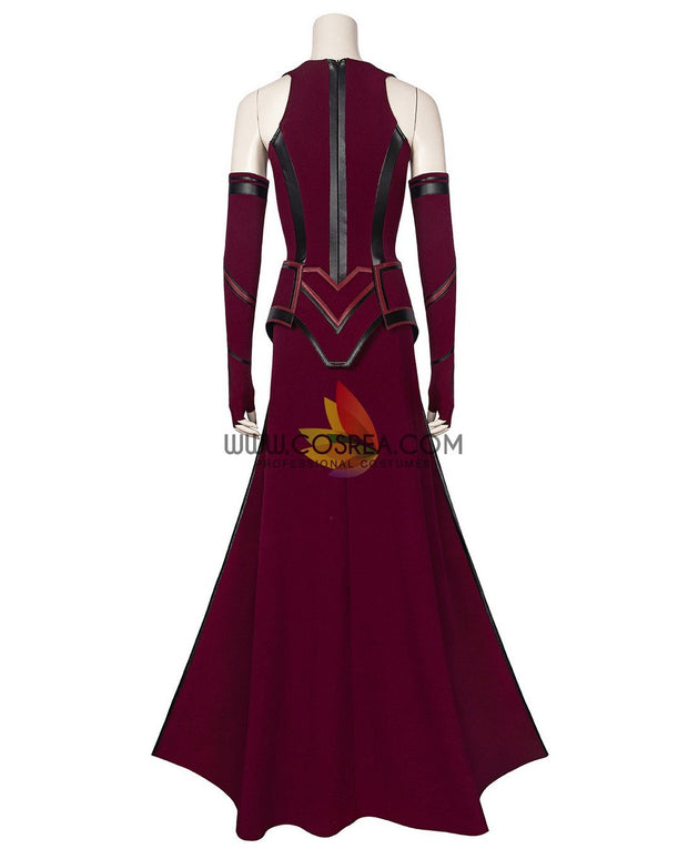 Cosrea Marvel Universe Scarlet Witch Finale Version Wanda And Vision TV Series Cosplay Costume