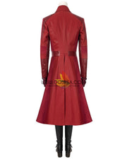 Cosrea Marvel Universe Scarlet Witch The Civil War Bright Red Cosplay Costume