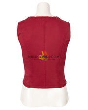 Cosrea Marvel Universe Scarlet Witch The Civil War Bright Red Cosplay Costume