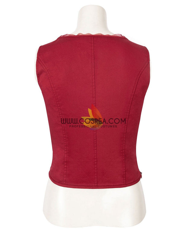 Cosrea Marvel Universe Scarlet Witch The Civil War Bright Red Cosplay Costume