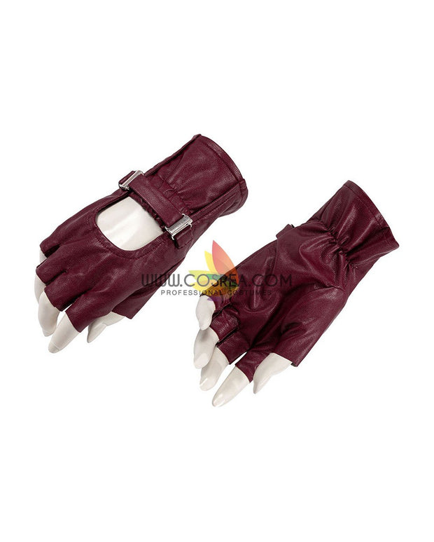 Cosrea Marvel Universe Scarlet Witch The Civil War Bright Red Cosplay Costume
