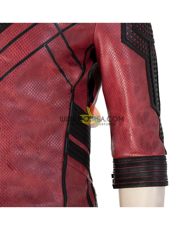 Cosrea Marvel Universe Shang Chi PU Leather Version Cosplay Costume