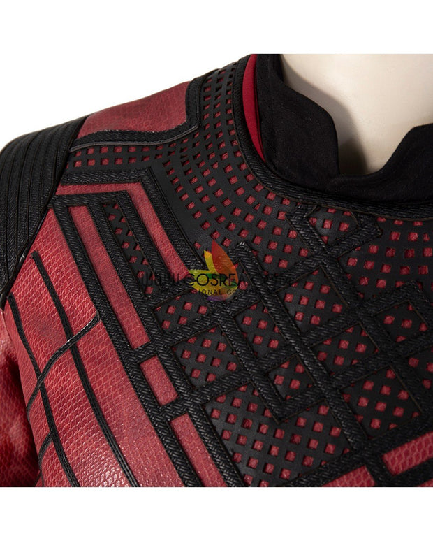 Cosrea Marvel Universe Shang Chi PU Leather Version Cosplay Costume