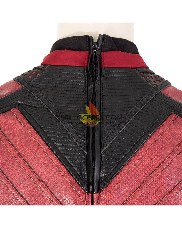 Cosrea Marvel Universe Shang Chi PU Leather Version Cosplay Costume