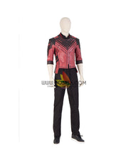 Cosrea Marvel Universe Shang Chi PU Leather Version Cosplay Costume