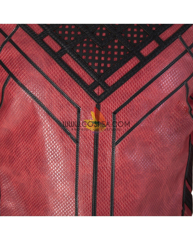 Cosrea Marvel Universe Shang Chi PU Leather Version Cosplay Costume