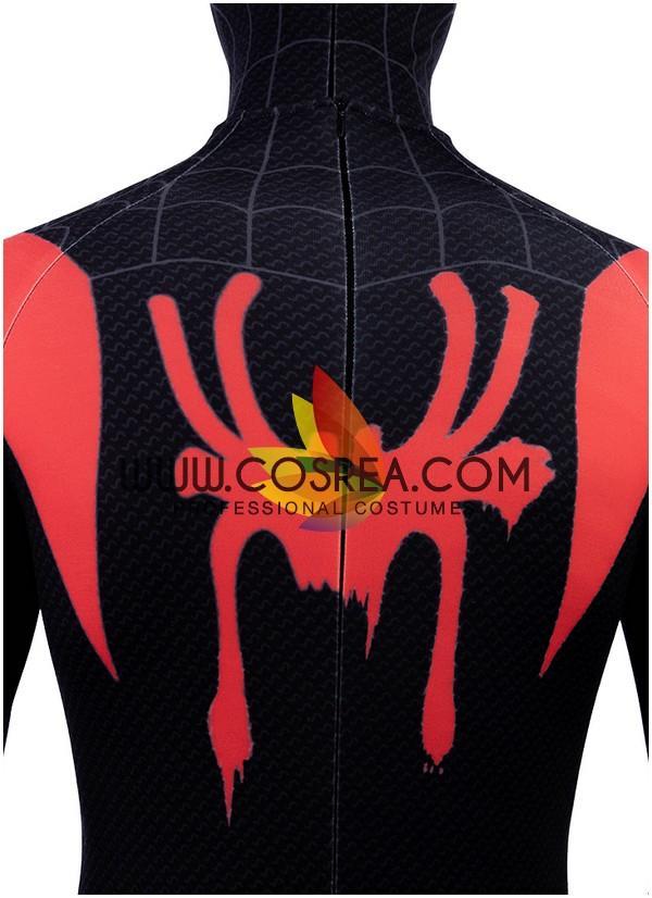 Cosrea Marvel Universe Spider Verse Miles Morales Black Version Cosplay Costume