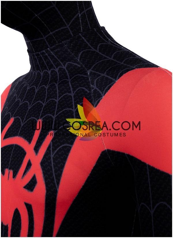 Cosrea Marvel Universe Spider Verse Miles Morales Black Version Cosplay Costume