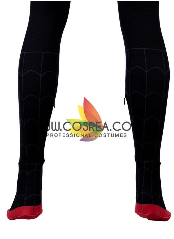 Cosrea Marvel Universe Spider Verse Miles Morales Black Version Cosplay Costume
