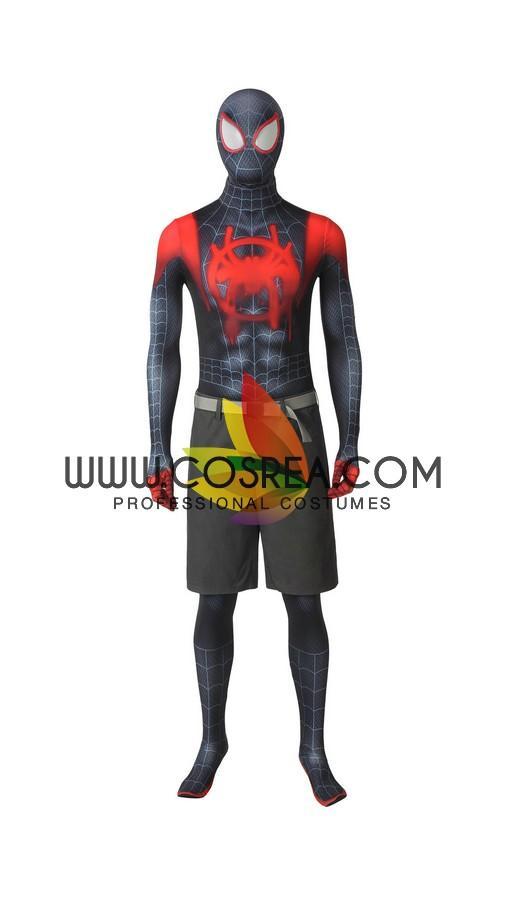 Cosrea Marvel Universe Spider Verse Miles Morales Complete Cosplay Costume