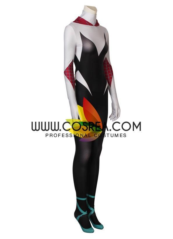 Cosrea Marvel Universe Spider Verse Spider Gwen Cosplay Costume