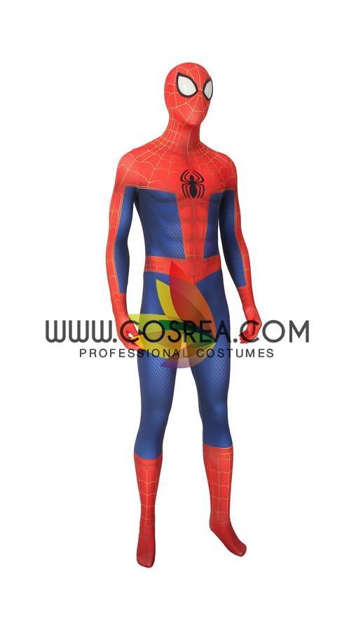 Cosrea Marvel Universe Spider Verse Spiderman Peter Parker Cosplay Costume