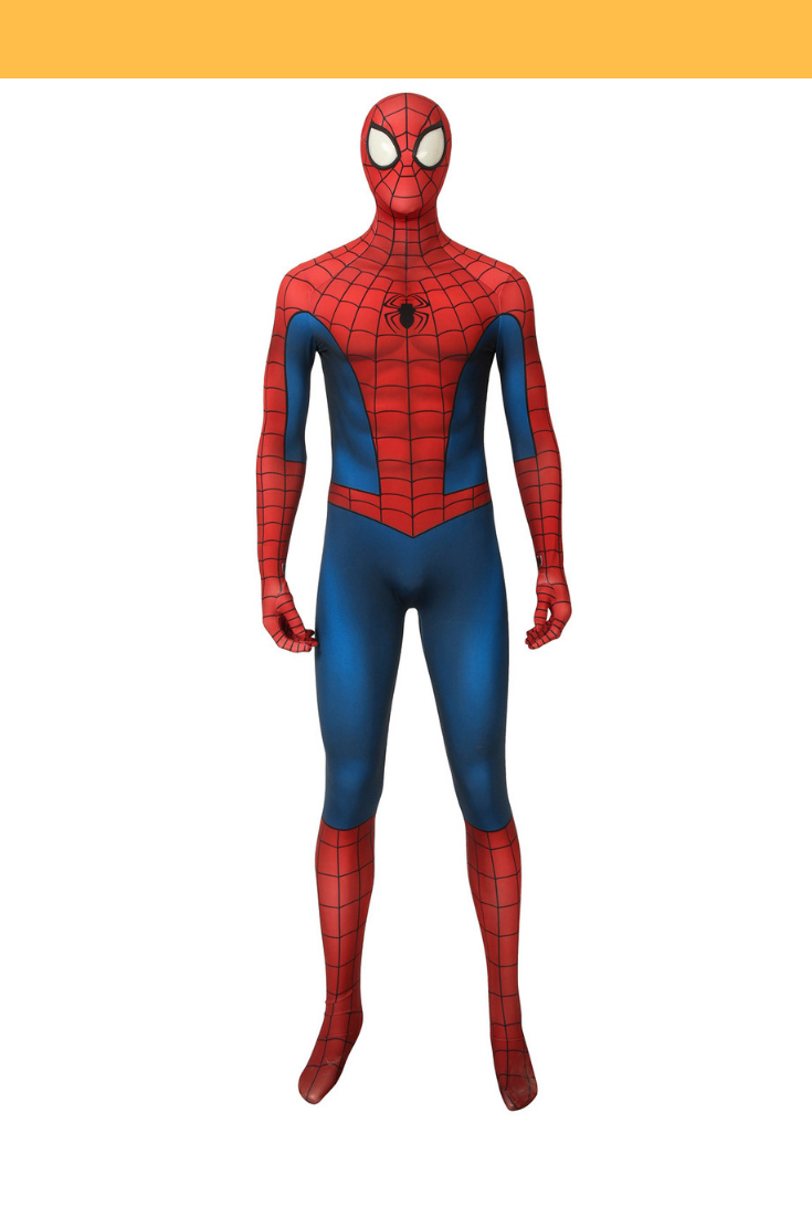 Cosrea Marvel Universe Spiderman Classic Cosplay Costume