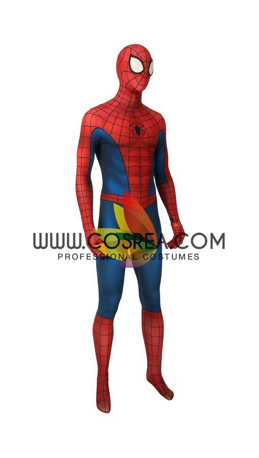 Cosrea Marvel Universe Spiderman Classic Cosplay Costume