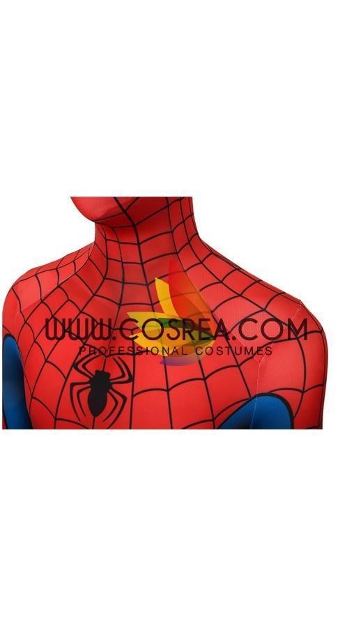 Cosrea Marvel Universe Spiderman Classic Cosplay Costume