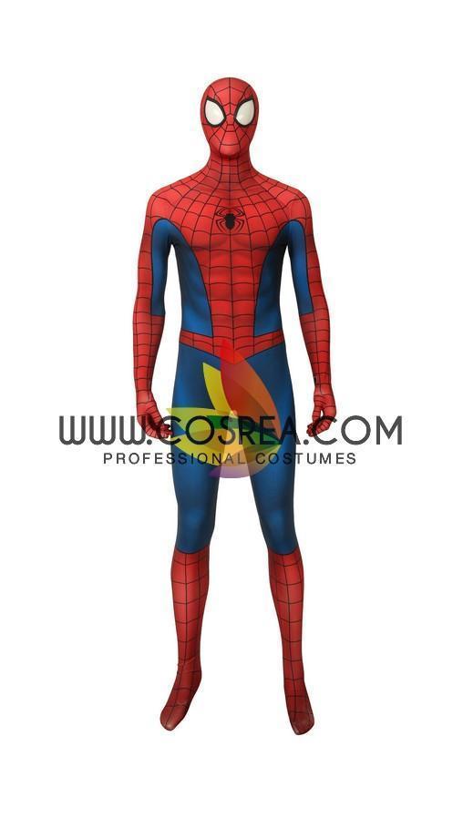 Cosrea Marvel Universe Spiderman Classic Cosplay Costume