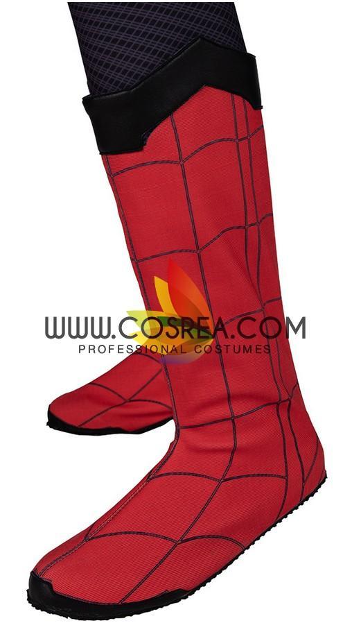 Cosrea Marvel Universe Spiderman Far From Home Dark Version Cosplay Costume