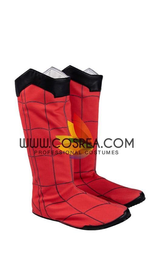 Cosrea Marvel Universe Spiderman Far From Home Dark Version Cosplay Costume