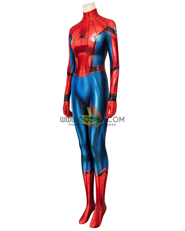 Cosrea Marvel Universe Spiderman Far From Home Female Version Digital Printed Cosplay Costume