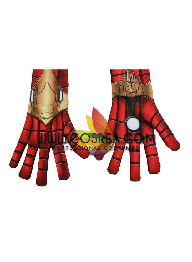 Cosrea Marvel Universe Spiderman Infinity War Metallic Cosplay Costume