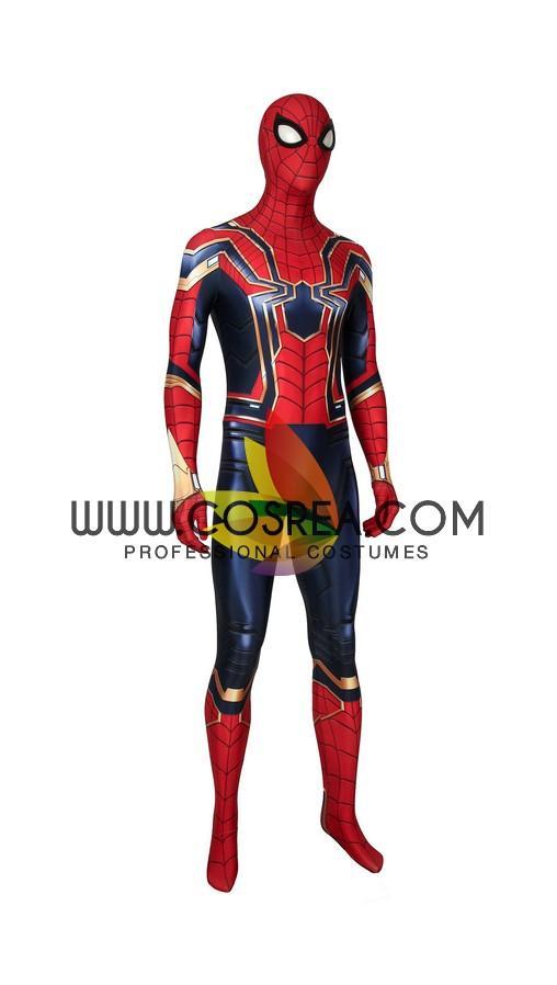 Cosrea Marvel Universe Spiderman Iron Spider Avengers End Game Cosplay Costume