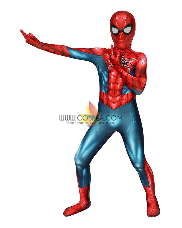 Cosrea Marvel Universe Spiderman MKIV Kids Size Digital Printed Cosplay Costume