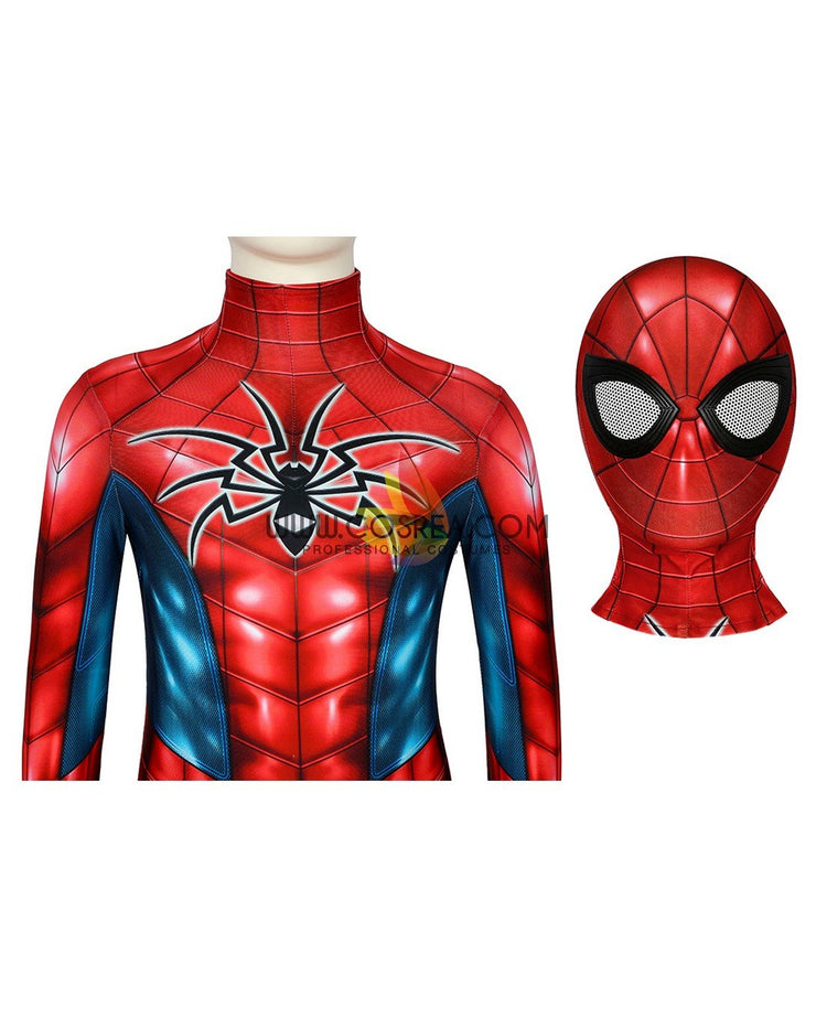 Cosrea Marvel Universe Spiderman MKIV Kids Size Digital Printed Cosplay Costume