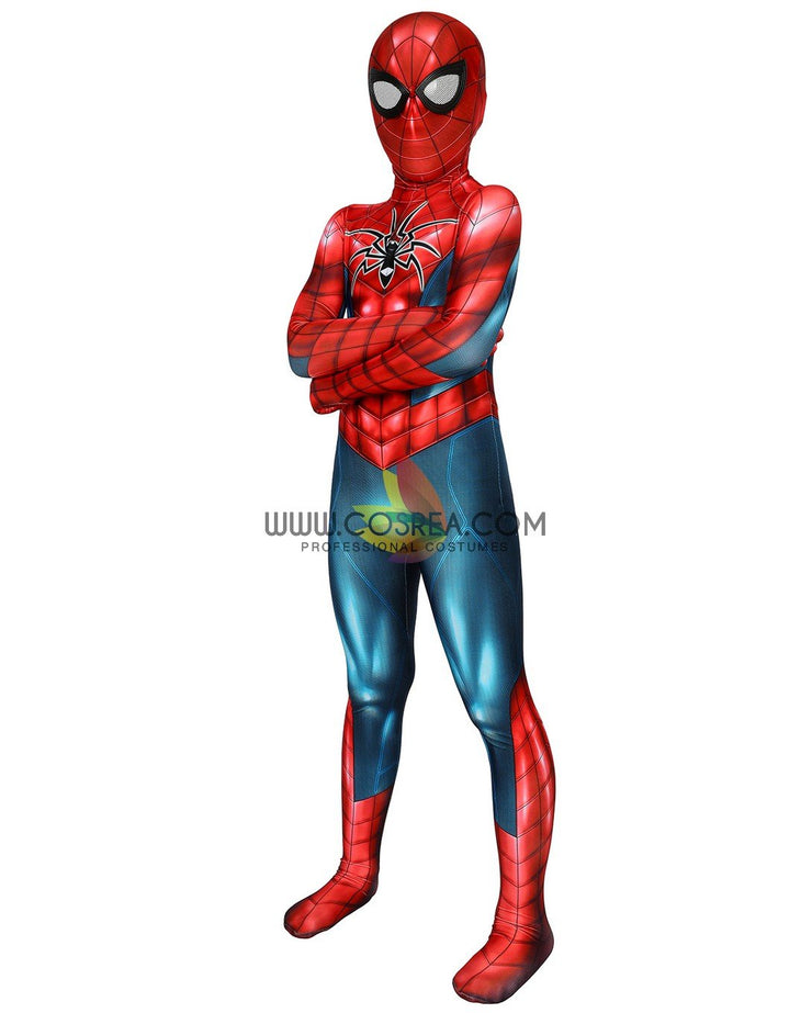 Cosrea Marvel Universe Spiderman MKIV Kids Size Digital Printed Cosplay Costume