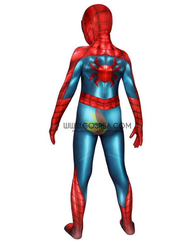Cosrea Marvel Universe Spiderman MKIV Kids Size Digital Printed Cosplay Costume