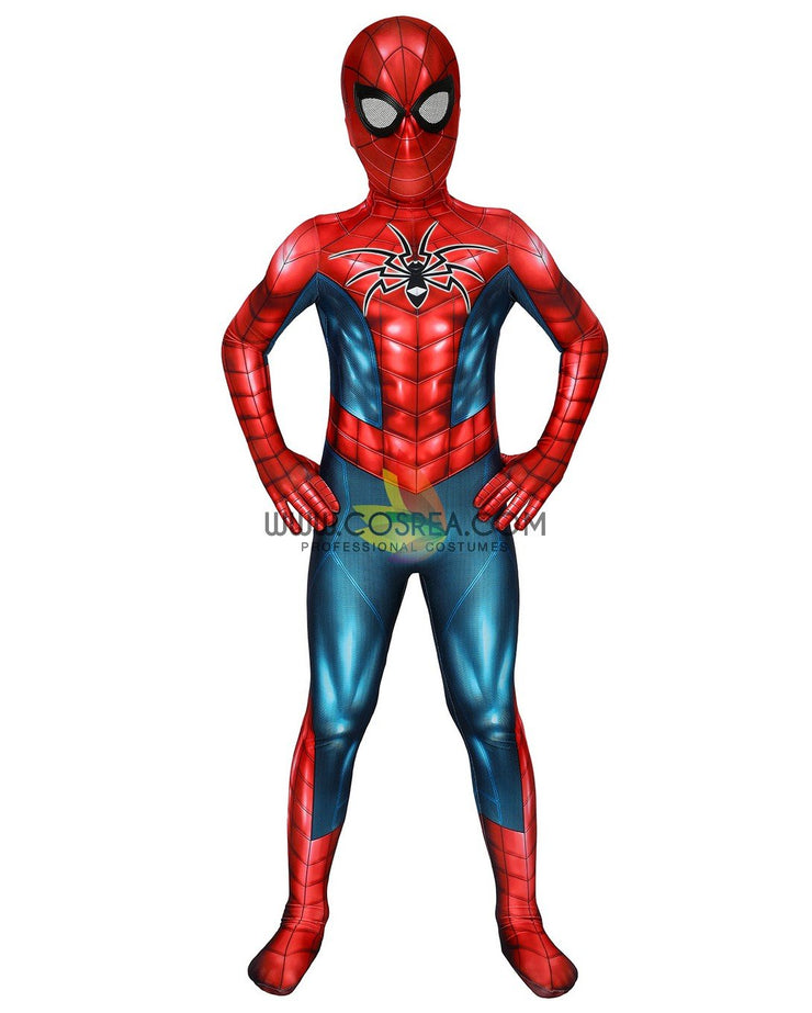 Cosrea Marvel Universe Spiderman MKIV Kids Size Digital Printed Cosplay Costume
