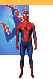 Cosrea Marvel Universe Spiderman Peter Parker Into The Spider-Verse Cosplay Costume
