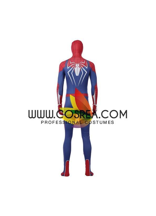 Cosrea Marvel Universe Spiderman PS4 Classic Blue Cosplay Costume