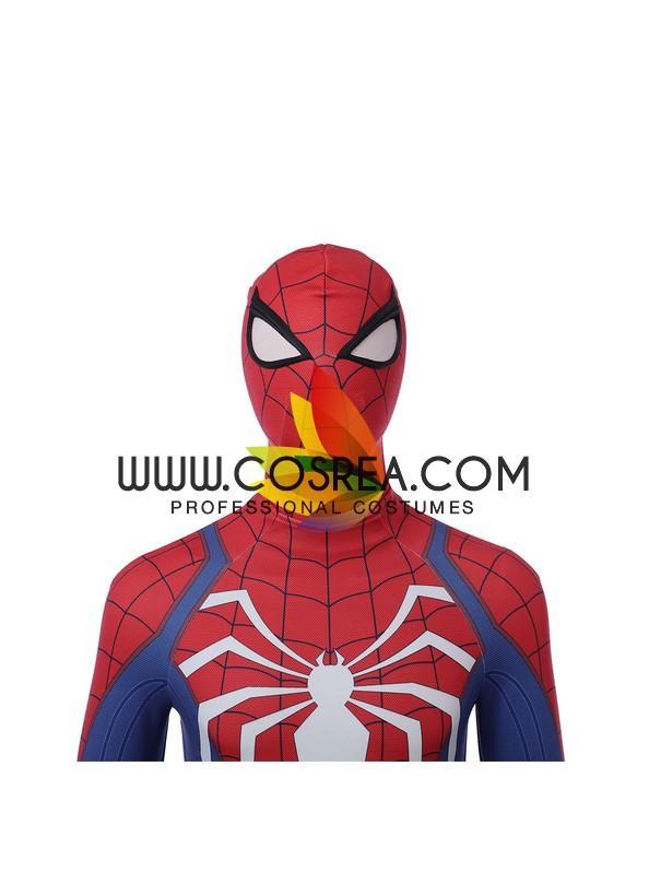 Cosrea Marvel Universe Spiderman PS4 Classic Blue Cosplay Costume