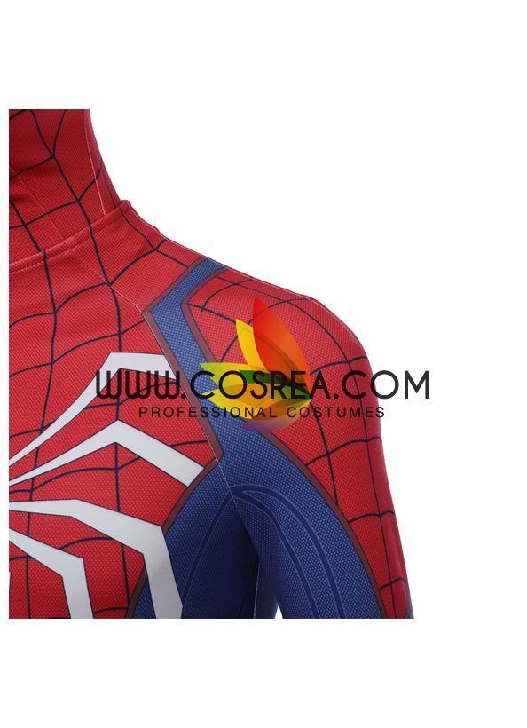 Cosrea Marvel Universe Spiderman PS4 Classic Blue Cosplay Costume
