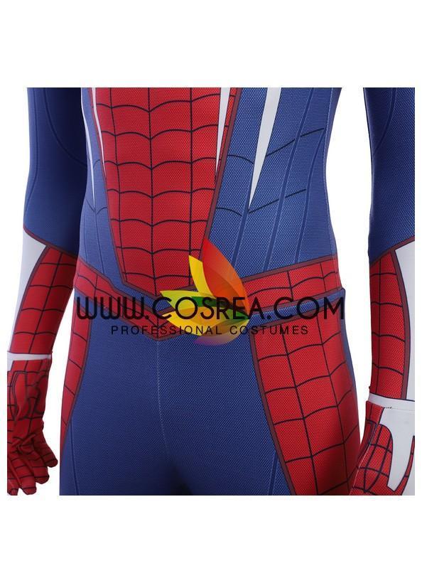 Cosrea Marvel Universe Spiderman PS4 Classic Blue Cosplay Costume