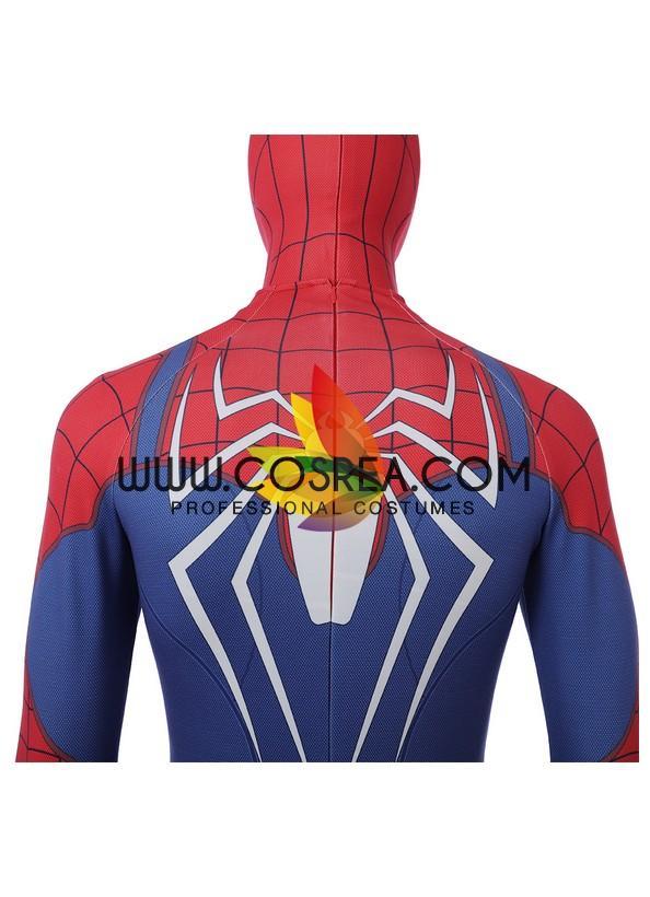 Cosrea Marvel Universe Spiderman PS4 Classic Blue Cosplay Costume