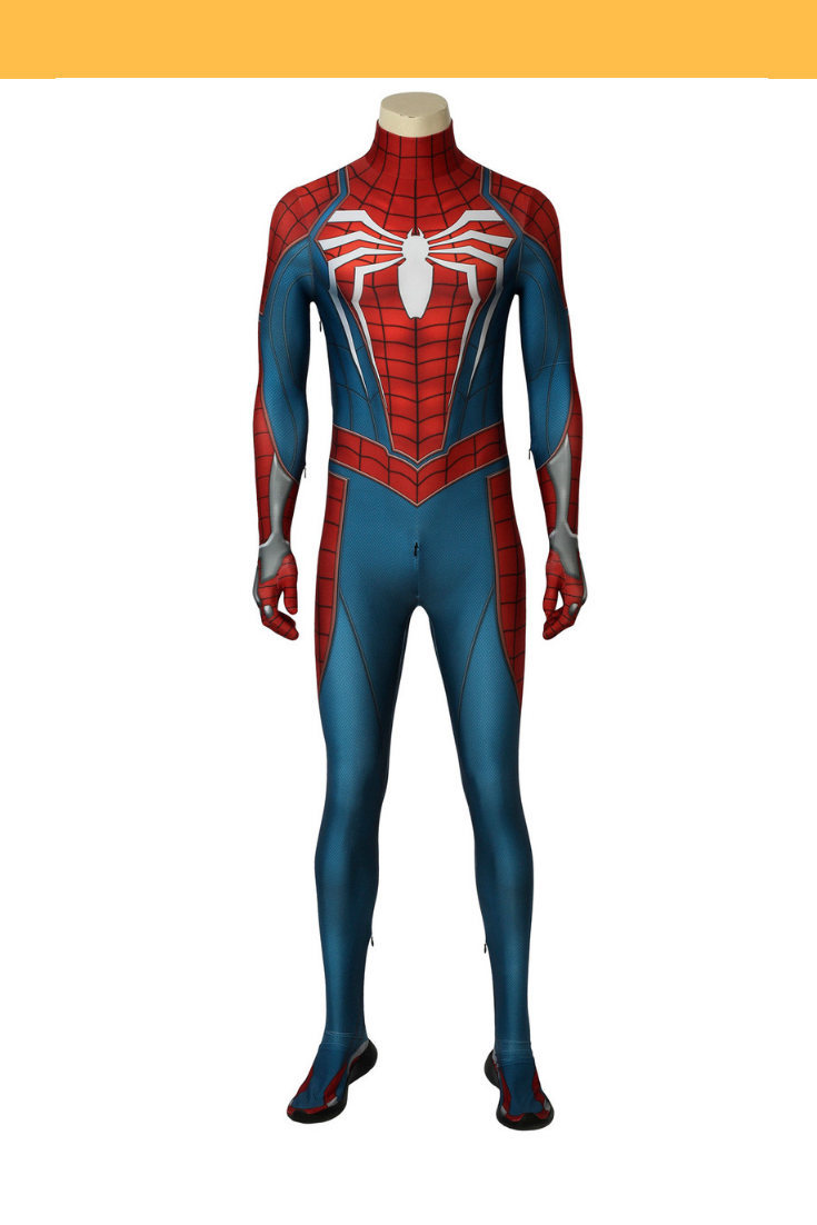 Cosrea Marvel Universe Spiderman PS4 Digital Printed Cosplay Costume