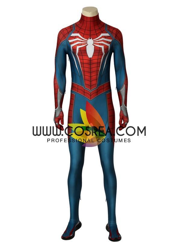 Cosrea Marvel Universe Spiderman PS4 Digital Printed Cosplay Costume