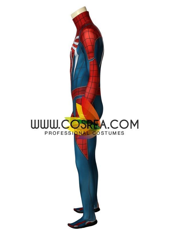 Cosrea Marvel Universe Spiderman PS4 Digital Printed Cosplay Costume