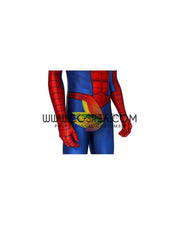 Cosrea Marvel Universe Spiderman PS4 Game Classic Version Digital Printed Cosplay Costume