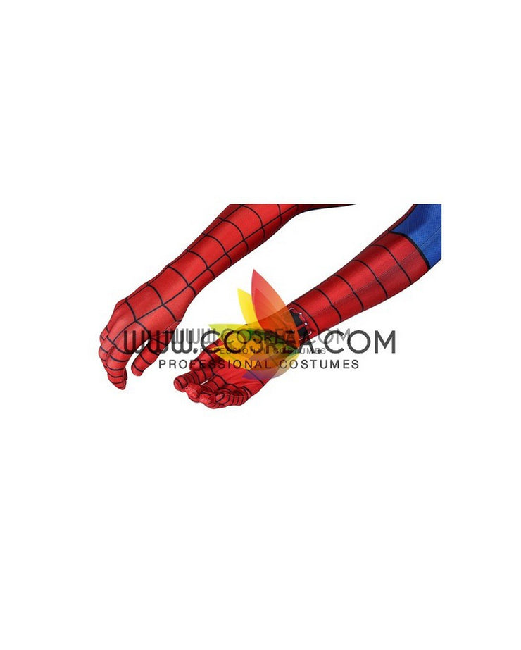 Cosrea Marvel Universe Spiderman PS4 Game Classic Version Digital Printed Cosplay Costume
