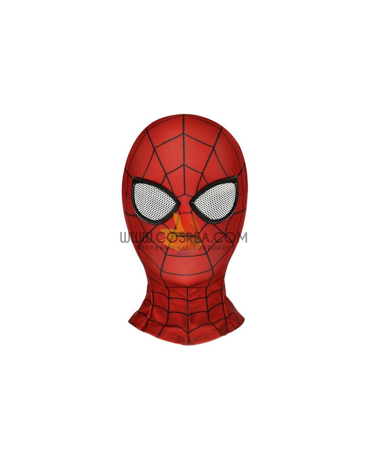 Cosrea Marvel Universe Spiderman PS4 Game Classic Version Kids Size Digital Printed Cosplay Costume