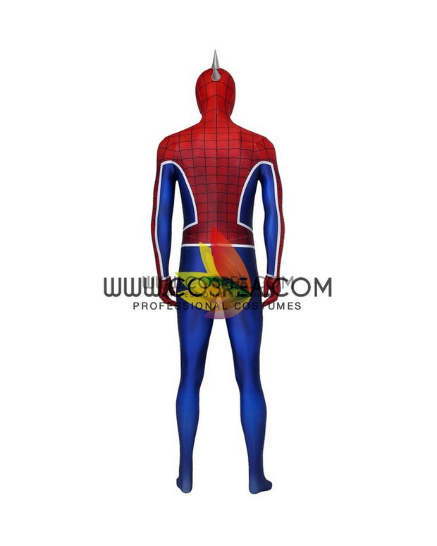 Cosrea Marvel Universe Spiderman PS4 Game Punk Suit Digital Printed Cosplay Costume