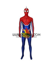 Cosrea Marvel Universe Spiderman PS4 Game Punk Suit Digital Printed Cosplay Costume